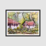 Apoorva Vaidya / Monsoon Morning / Size 9 x 12 inches / Watercolour on paper