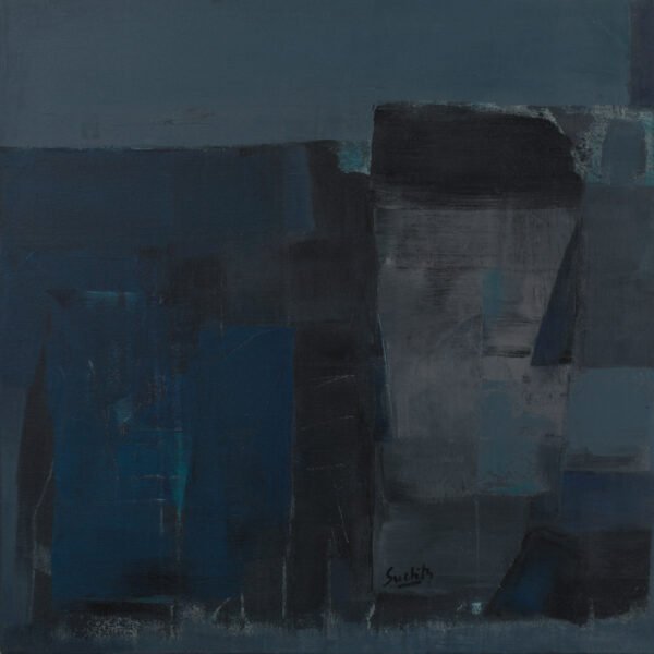 Sucheta Tarde / Mysterious / Size 30 x 30 inches / Acrylic on canvas