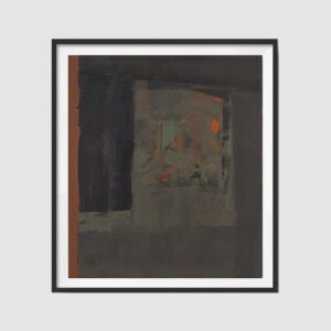 Sucheta Tarde / Windowpane / Size 26 x 26 inches / Acrylic on canvas