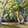 Apoorva Vaidya / Tranquility / Size 11 x 15 inches / Watercolour on paper