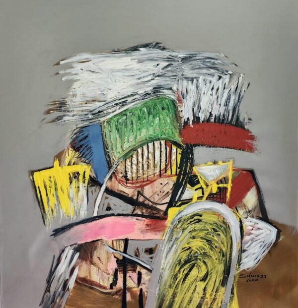 Suhas Shilkar /  Untitled - 10 /  Size 48 x 48 inches