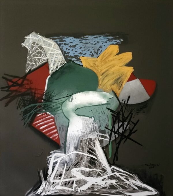 Suhas Shilkar /  Untitled - 5 /  Size 60 x 48 inches