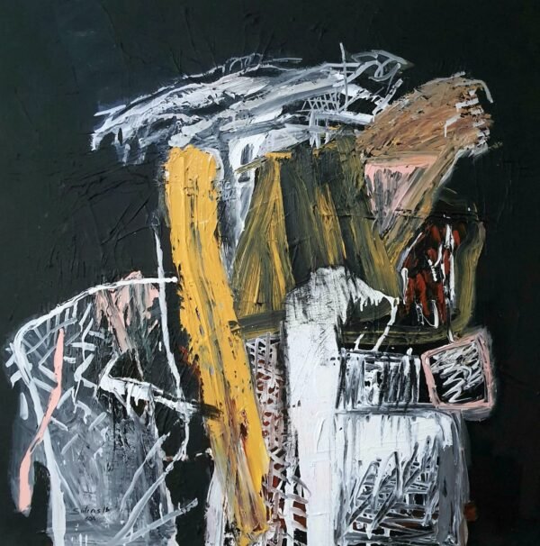 Suhas Shilkar /  Untitled - 8 /  Size 48 x 48 inches