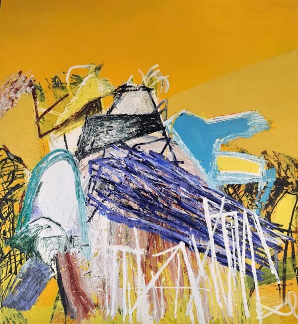 Suhas Shilkar /  Untitled - 9 /  Size 51 x 48 inches