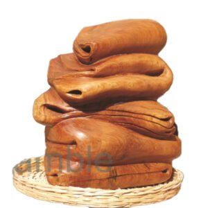 Pradeep V. Kamble / Pachunda / Size – 21 x 20 x 18 / Stone-Wood