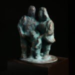 Pradeep V. Kamble / The Desire to Survive 6 / Bronze / Size –6 x 6 x 13