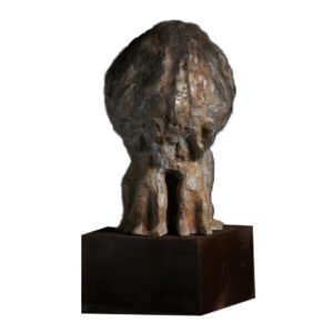 Pradeep V. Kamble / The Desire to Survive –8 /  Bronze / Size – 7 x 7 x 16