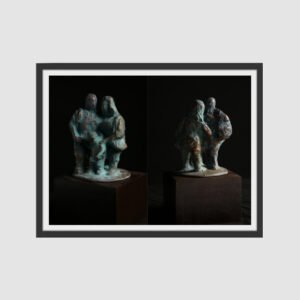Pradeep V. Kamble / The Desire to Survive – Family / Bronze / Size –6 x 6 x 13