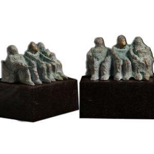 Pradeep V. Kamble / The Desire to Survive – Waiting /  Bronze / Size – 8 x 6 x 9