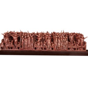 Pradeep V. Kamble / The desire to survive – Platform / Fiberglass / Size – 50 x 15 x15