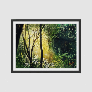 Vikas V. Patnekar / Silent glimpses / Size 22 x 15 inches / Watercolour on D’Arches Paper