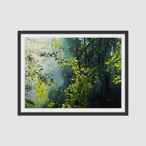 Vikas V. Patnekar / New born foliage / Size 22 x 15 inches / Watercolour on D’Arches Paper