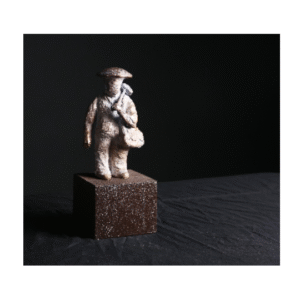 Pradeep V. Kamble / The Desire to Survive – 14 / Bronze / Size – 5 x 5 x 13