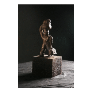 Pradeep V. Kamble / The Desire to Survive – 4 / Bronze / Size – 5 x 5 x 13