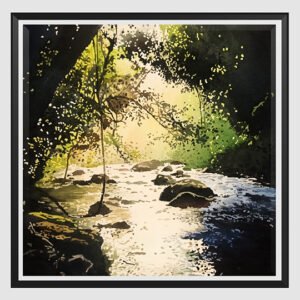 Vikas V. Patnekar / Light Eternal / Size 22 x 15 inches / Watercolour on D’Arches Paper