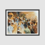 Vikas V. Patnekar / The Rush within / Size 22 x 15 inches / Watercolour on D’Arches Paper